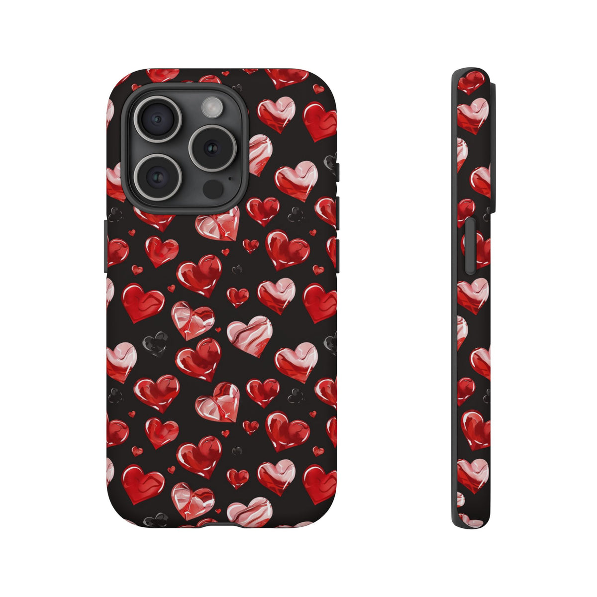 Heart Pattern Phone Case – Stylish & Loving Design for Your Device 365