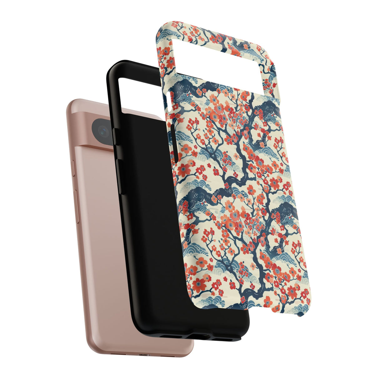 Japanese Pattern Phone Case – Elegant & Timeless Design for Your Phone 104