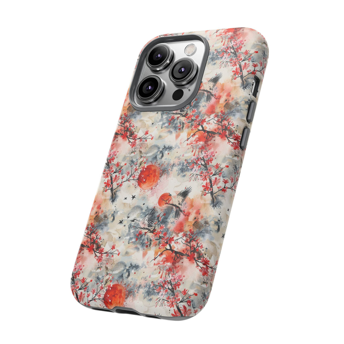 Japanese Pattern Phone Case – Elegant & Timeless Design for Your Phone 110