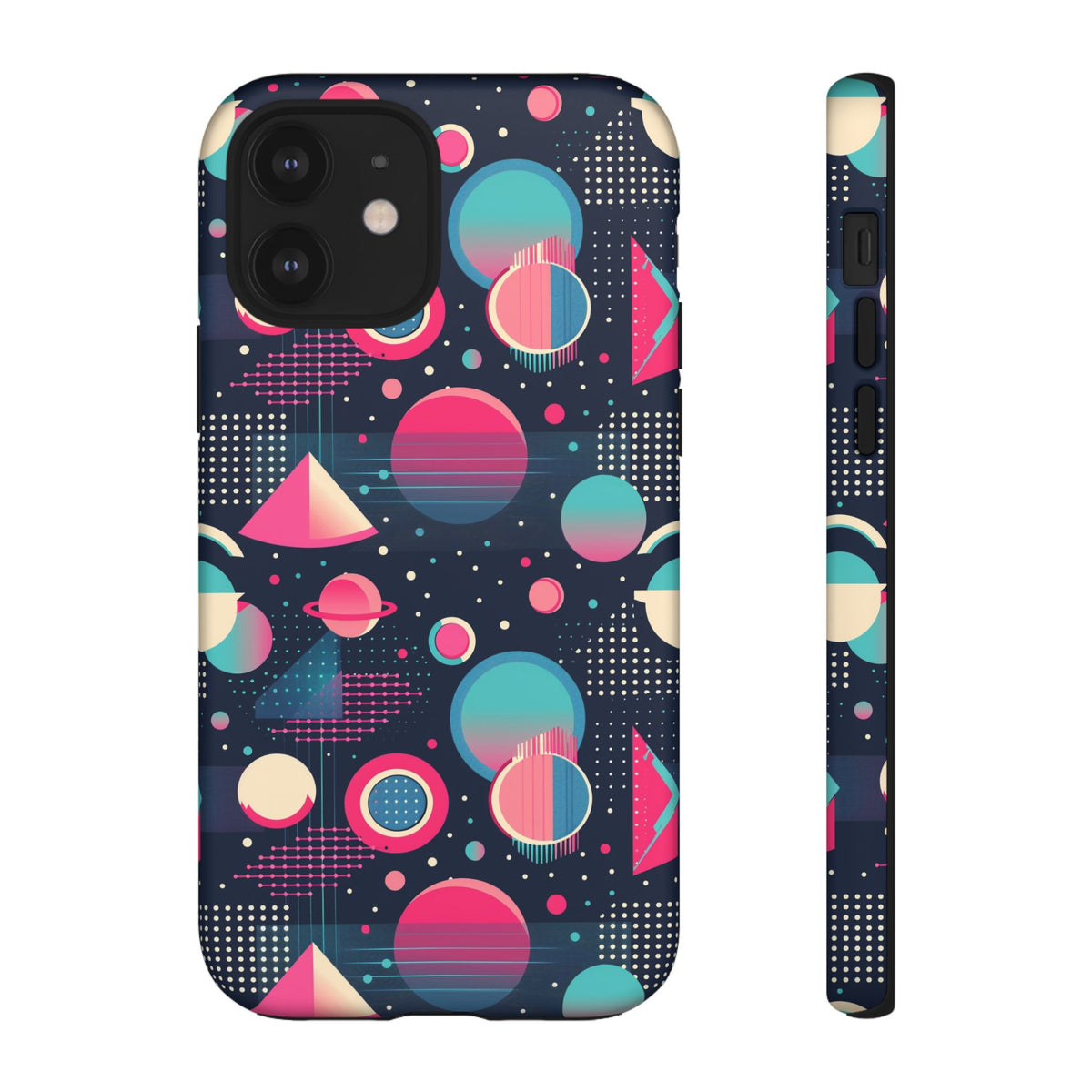 Retro 80s Seamless Phone Case – Vintage Style Meets Modern Protection 095