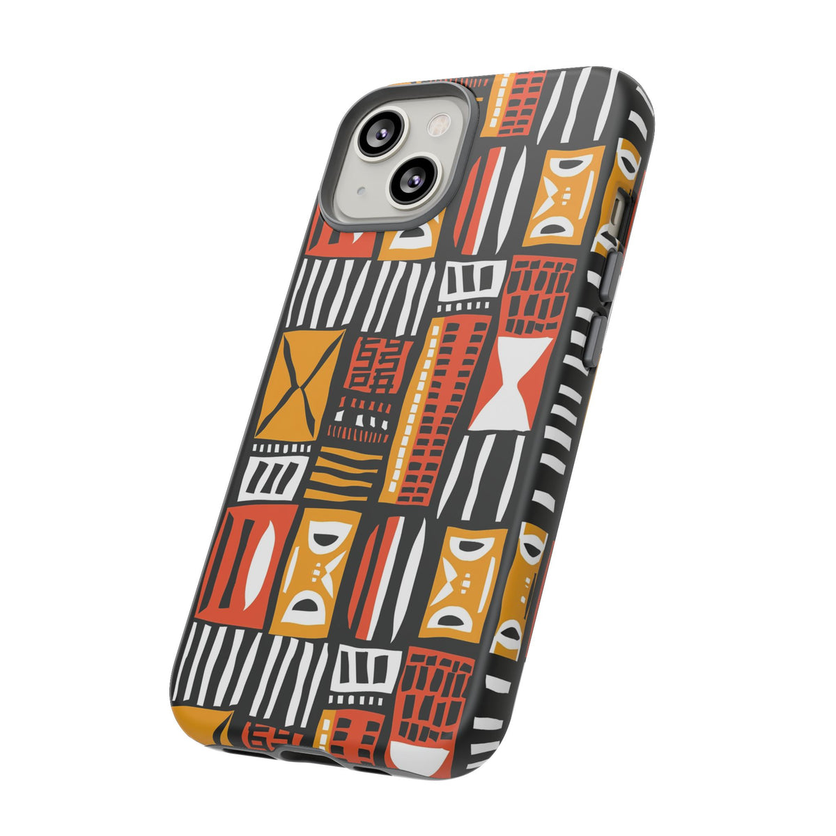 Stylish African Pattern Phone Case – Unique and Vibrant Protection 136