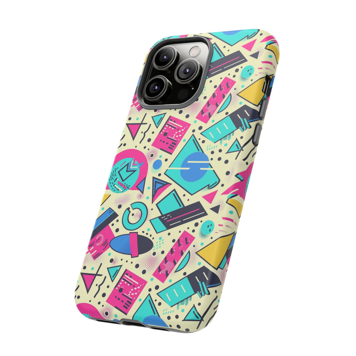 Retro 80s Seamless Phone Case – Vintage Style Meets Modern Protection 087