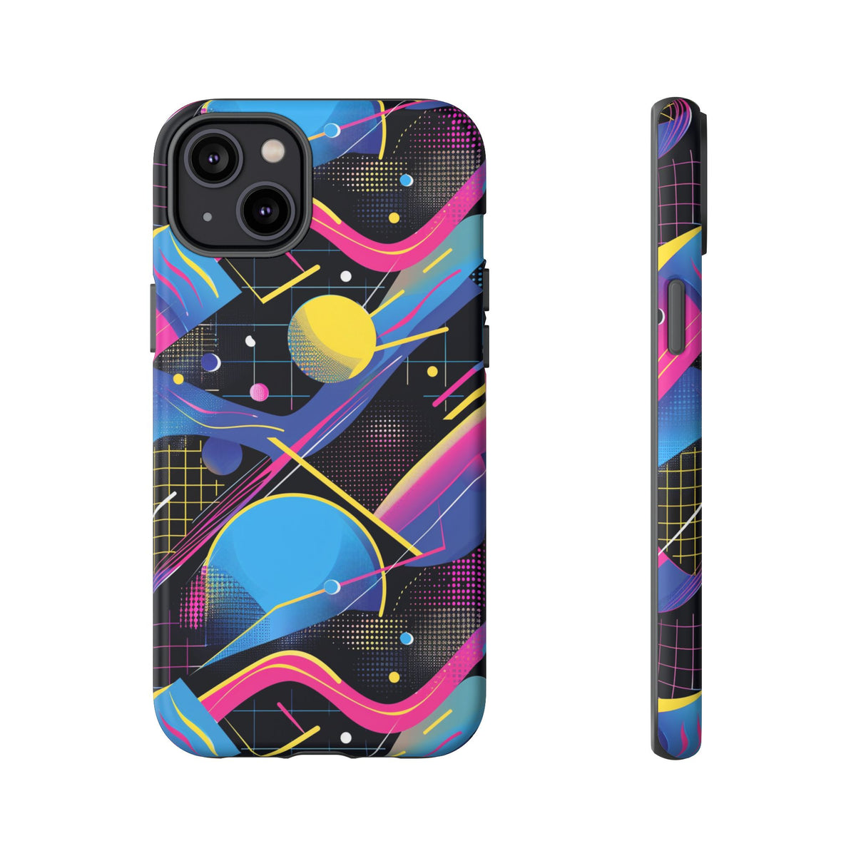 Retro 80s Seamless Phone Case – Vintage Style Meets Modern Protection 14