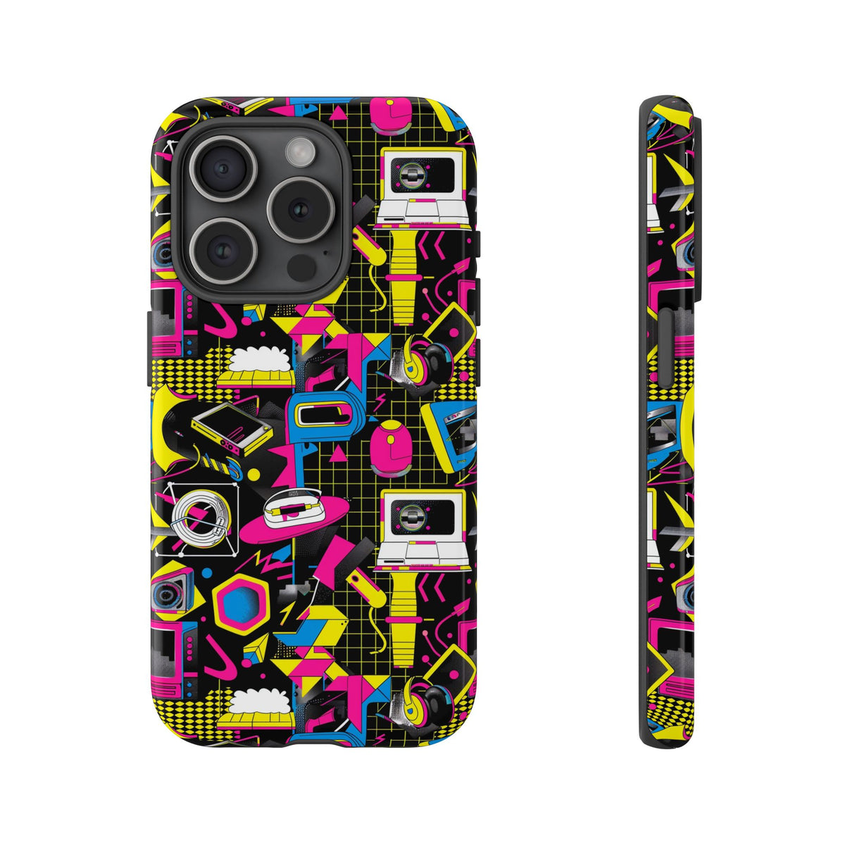 Retro 80s Seamless Phone Case – Vintage Style Meets Modern Protection 149