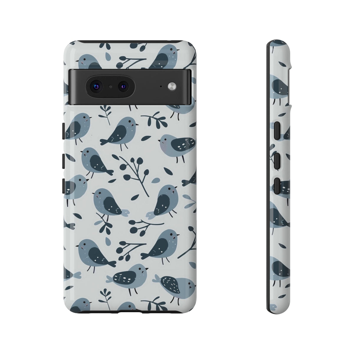 Birds Seamless Pattern Phone Case – Elegant and Timeless Avian Design 10