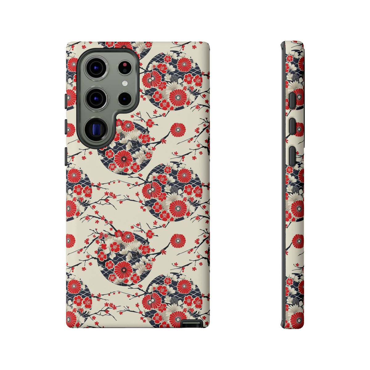 Japanese Pattern Phone Case – Elegant & Timeless Design for Your Phone 138