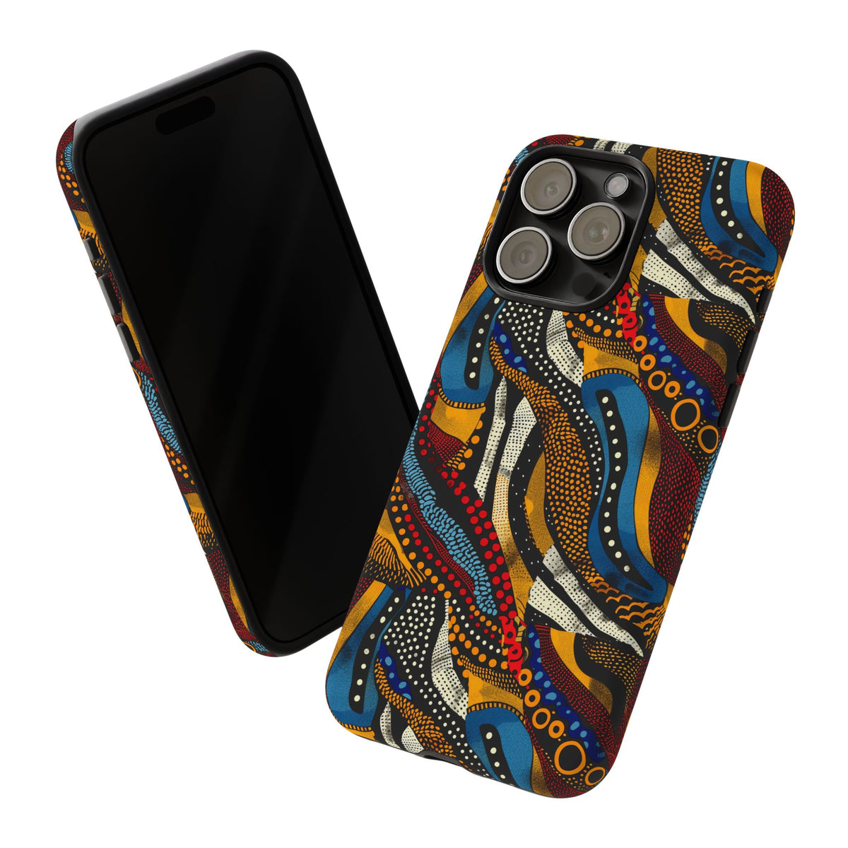 Stylish African Pattern Phone Case – Unique and Vibrant Protection 140