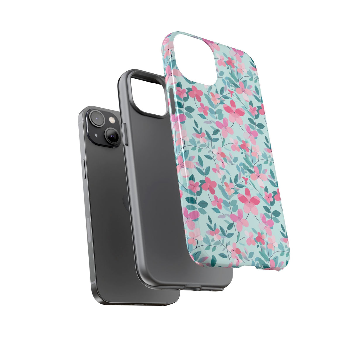 Spring Pattern Phone Case – Fresh & Vibrant Design for Your Phone 412