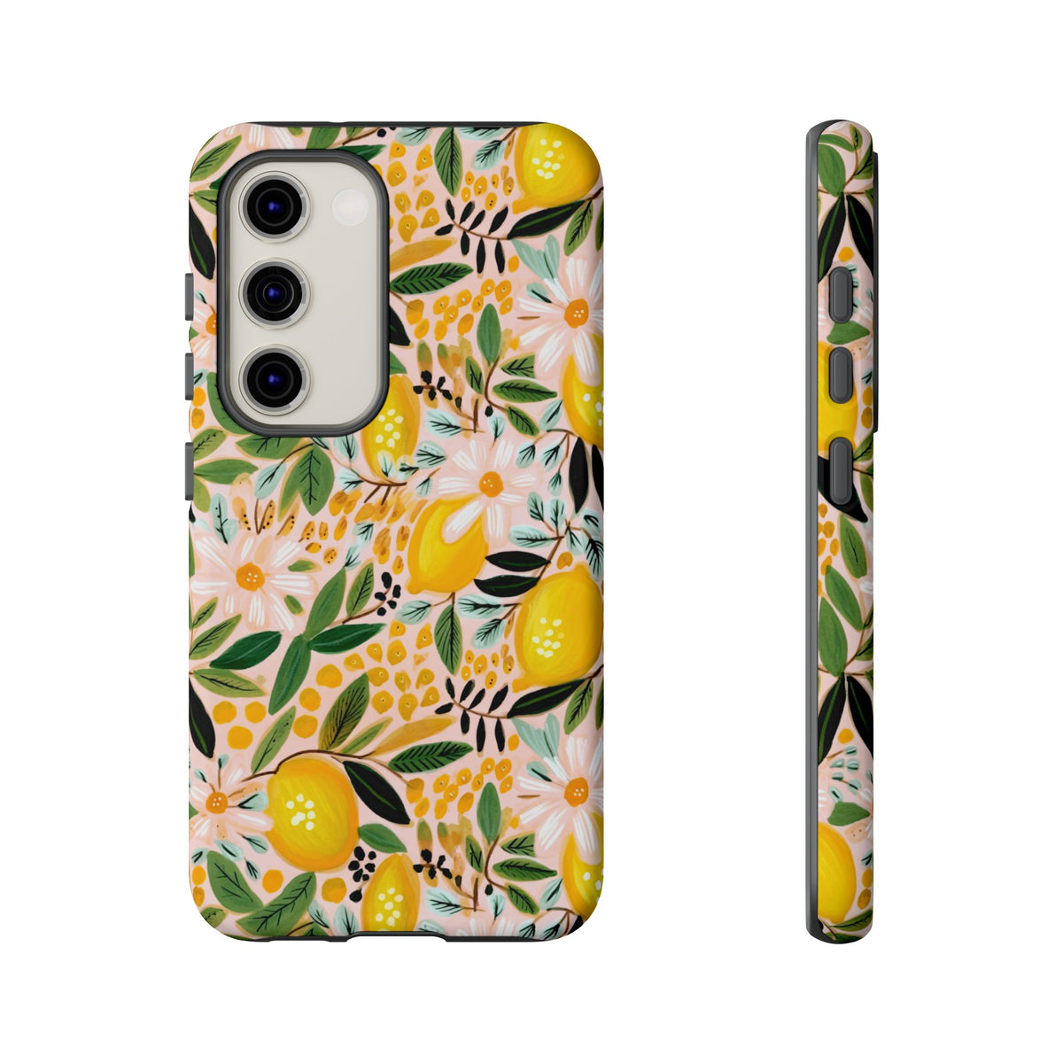 Cute Summer Lemons Phone Case – Refreshing Citrus Design for Your Phone 2