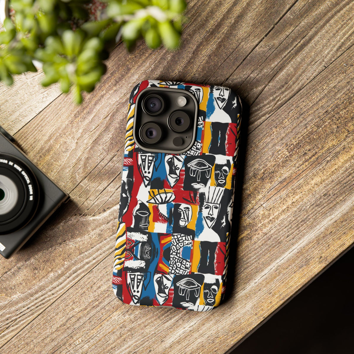 Stylish African Pattern Phone Case – Unique and Vibrant Protection 105