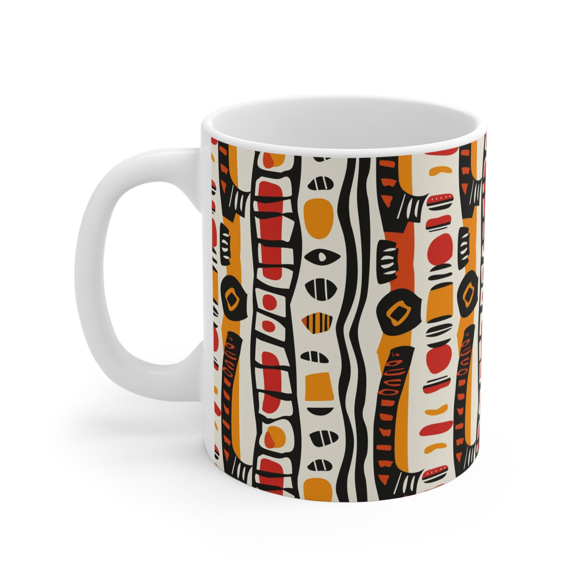 All-Over African Pattern Coffee Mug 561