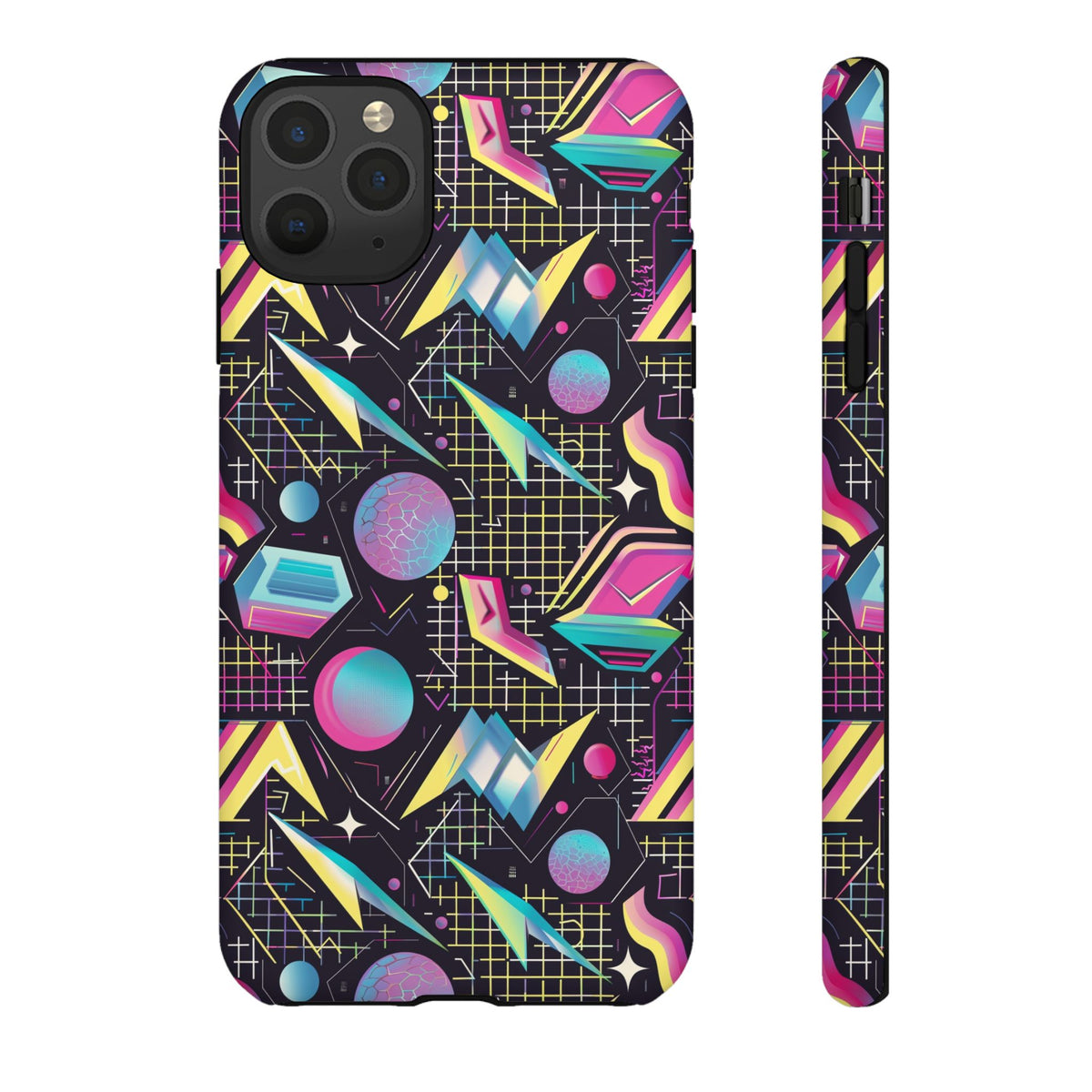 Retro 80s Seamless Phone Case – Vintage Style Meets Modern Protection 086