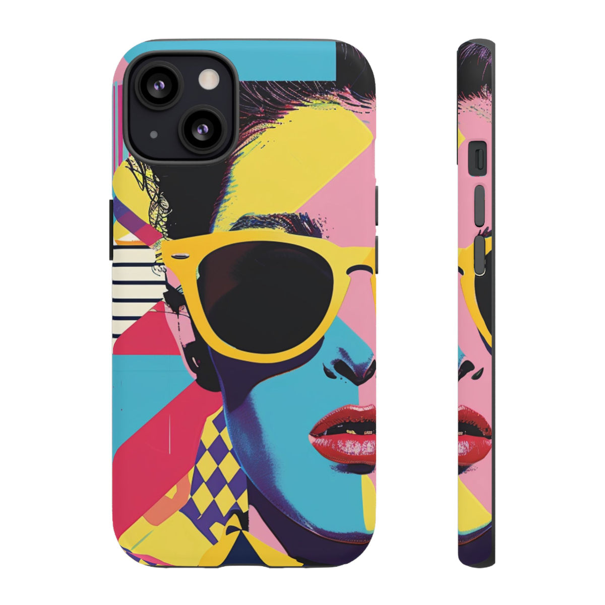 Retro 80s Seamless Phone Case – Vintage Style Meets Modern Protection 7