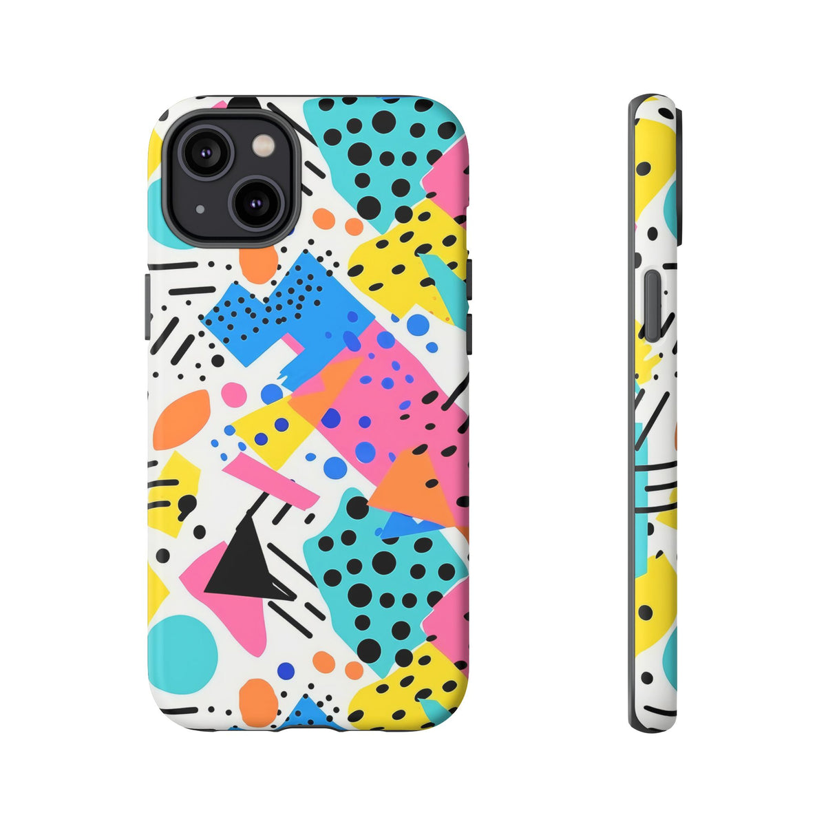 Bright Summer Memphis Design Phone Case – Vibrant and Playful Phone Cover