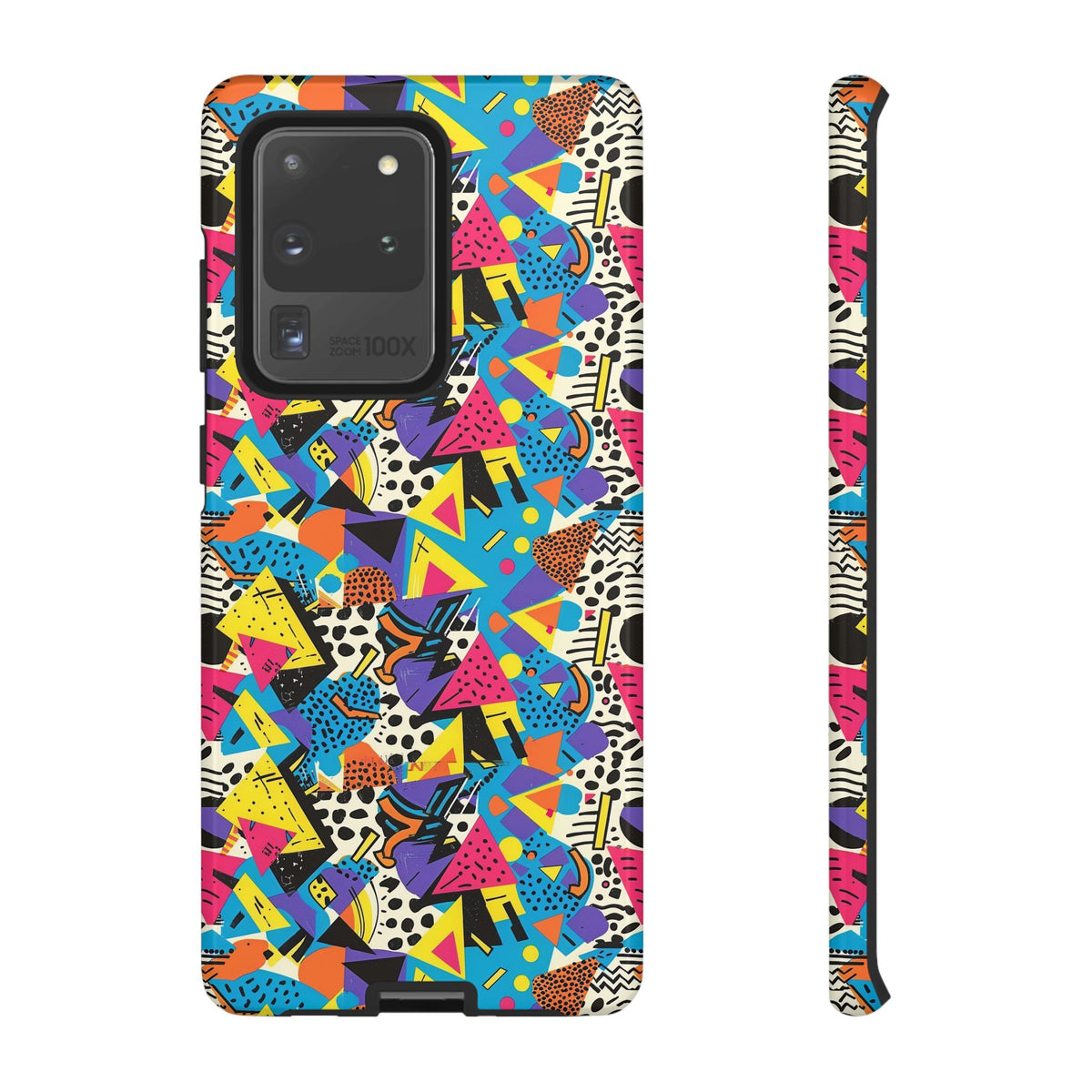 90s Themed Seamless Pattern Phone Case – Embrace Retro Style and Protection 231