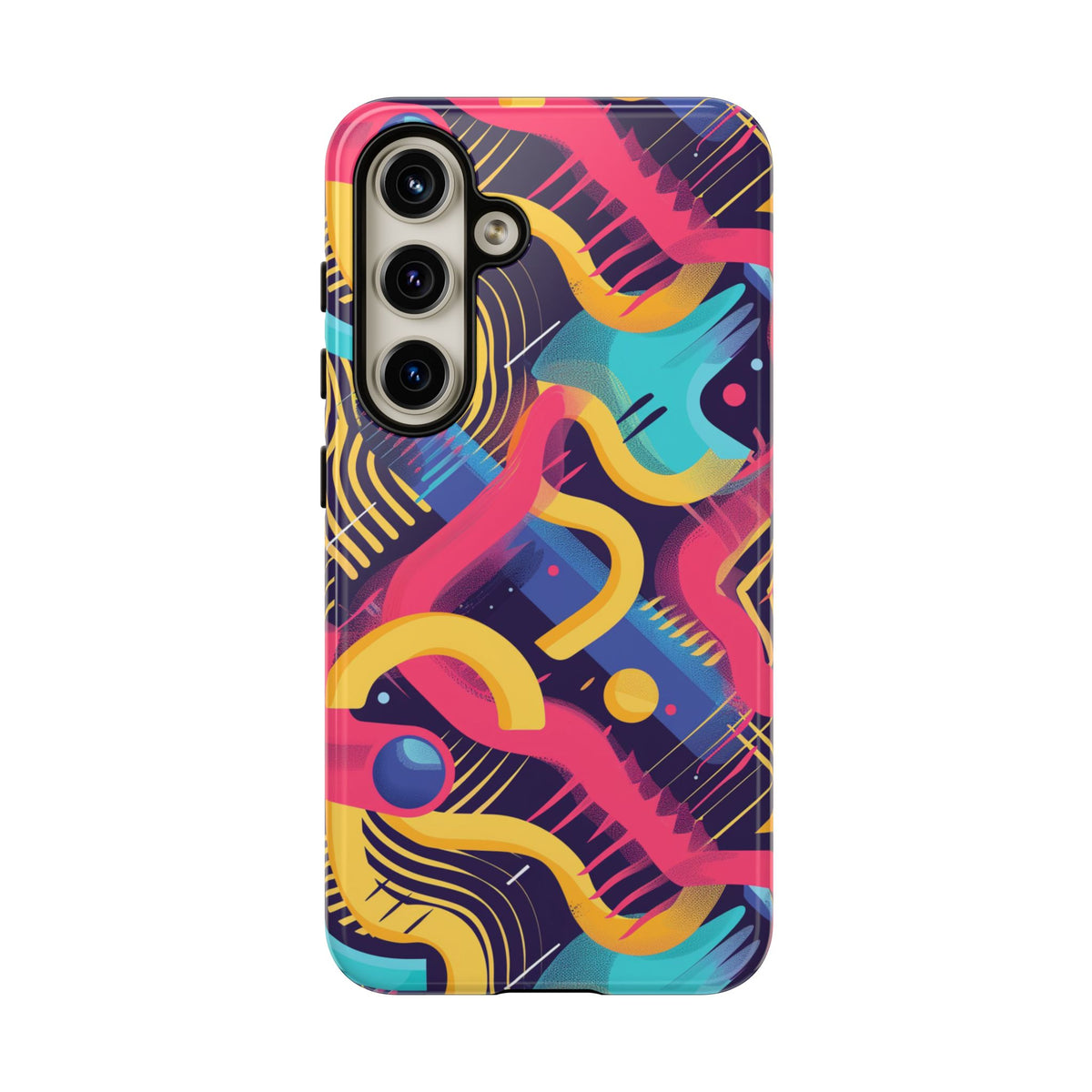 Retro 80s Seamless Phone Case – Vintage Style Meets Modern Protection 2