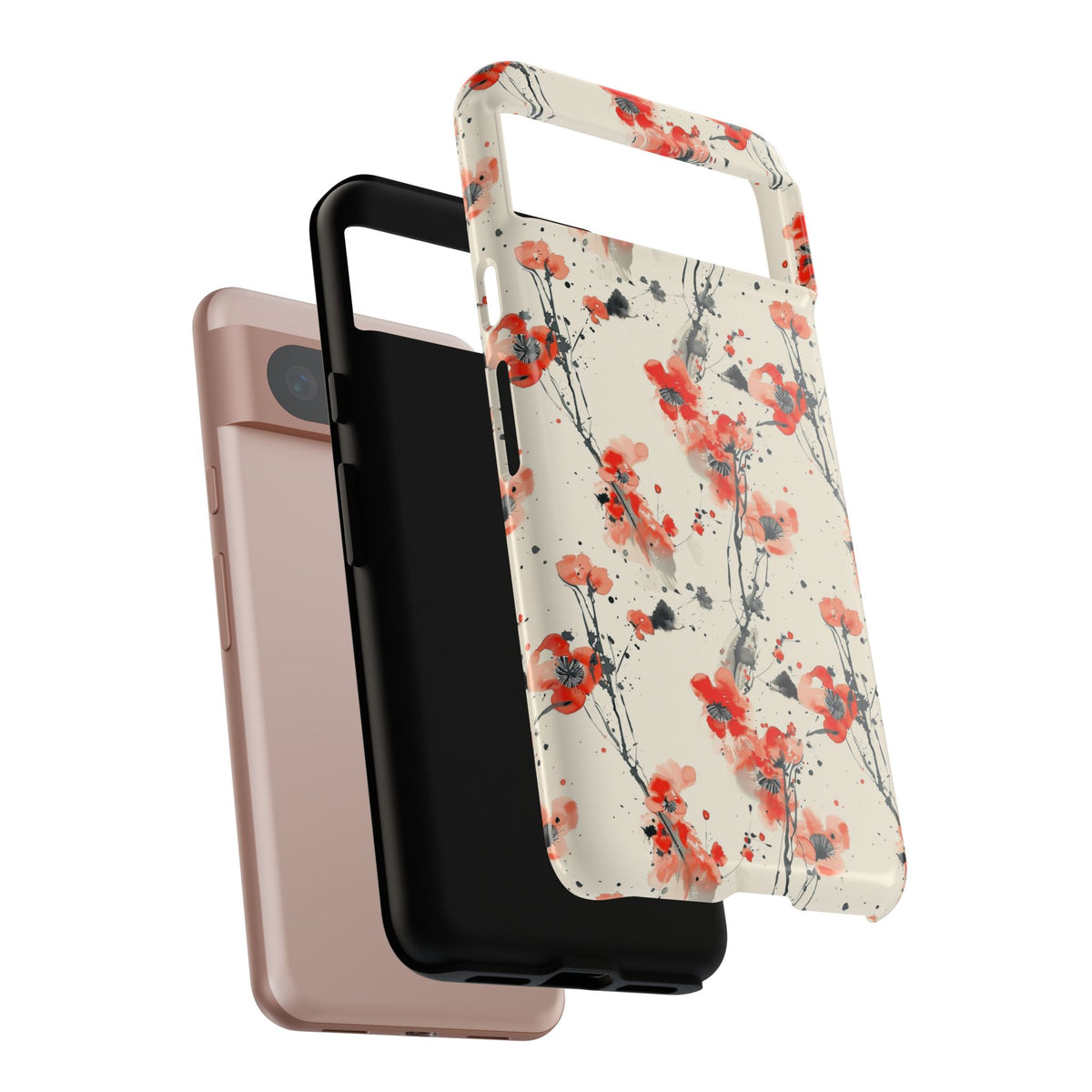 Japanese Pattern Phone Case – Elegant & Timeless Design for Your Phone 045