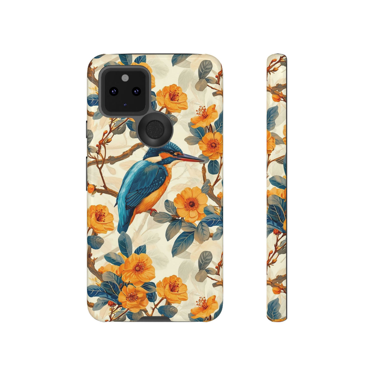 Birds Seamless Pattern Phone Case – Elegant and Timeless Avian Design