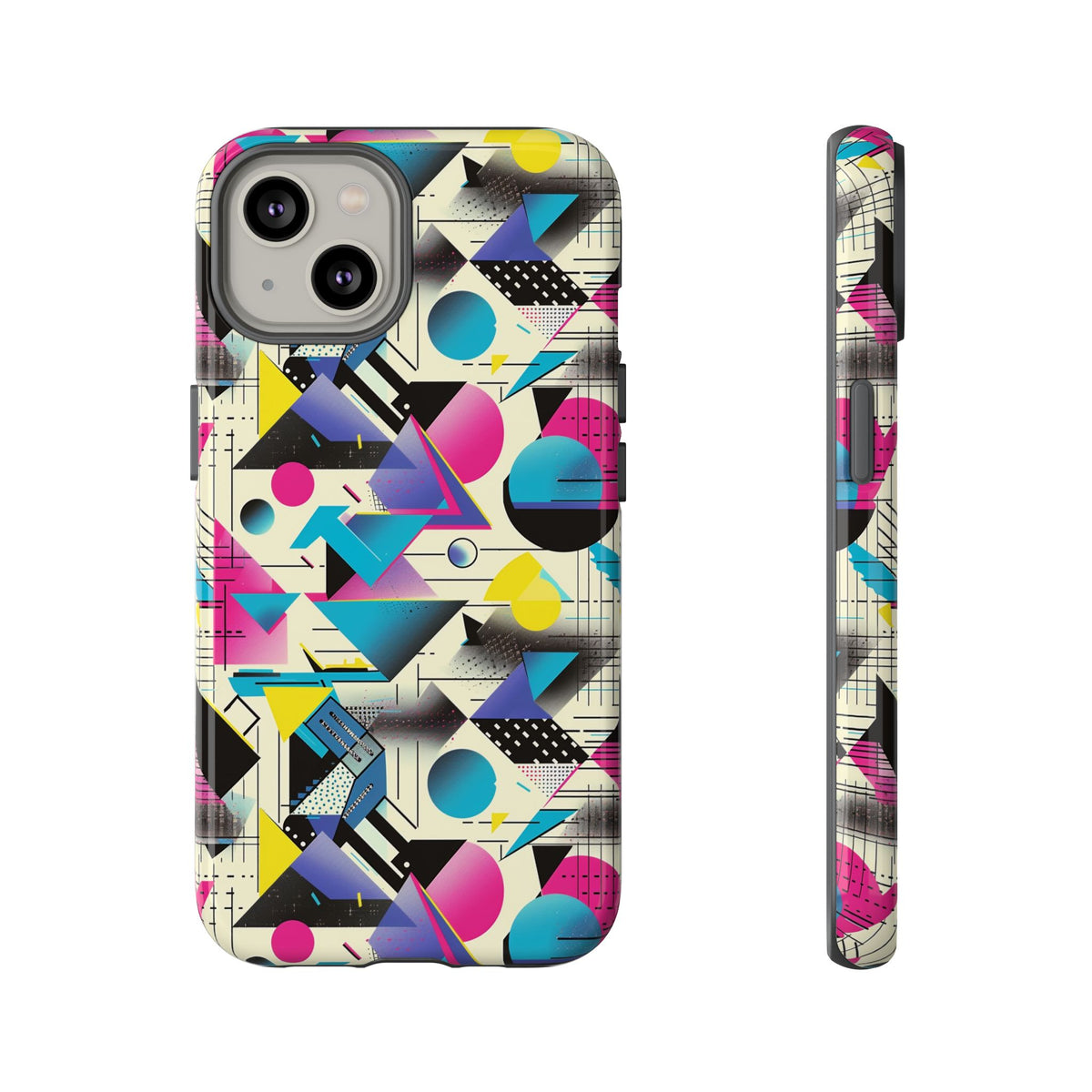 Retro 80s Seamless Phone Case – Vintage Style Meets Modern Protection 202