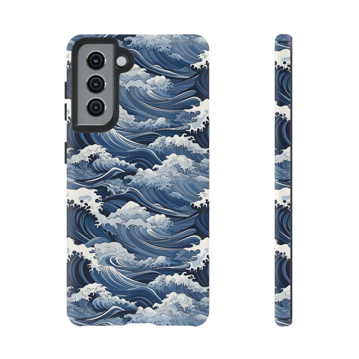 Japanese Waves Phone Case – Embrace Timeless Elegance with Classic Design