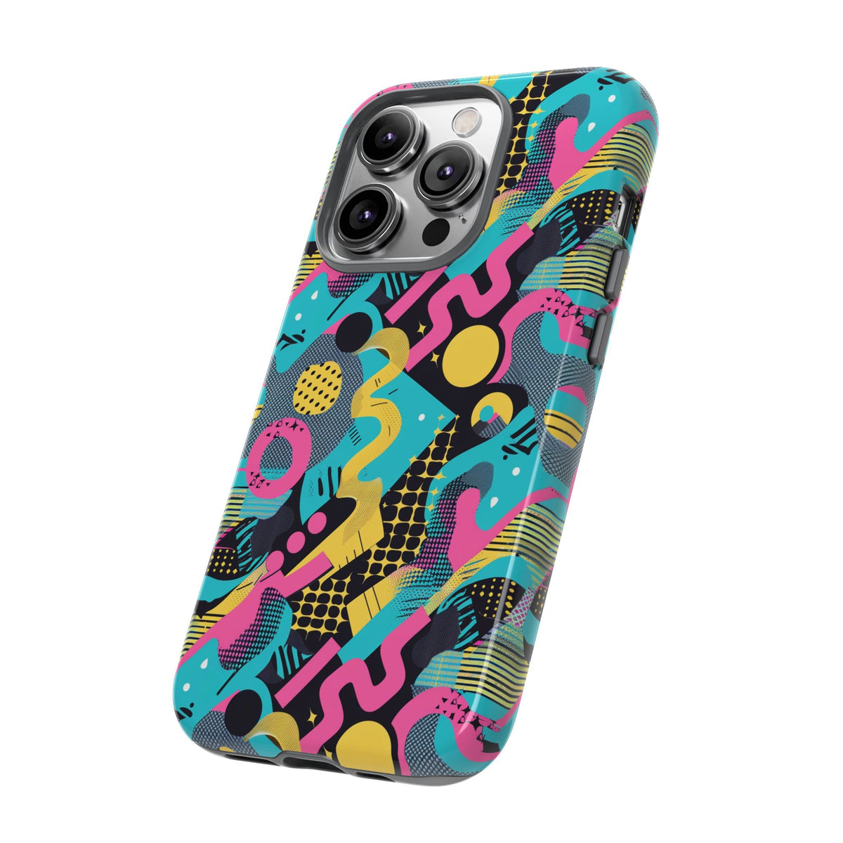 Retro 80s Seamless Phone Case – Vintage Style Meets Modern Protection 138