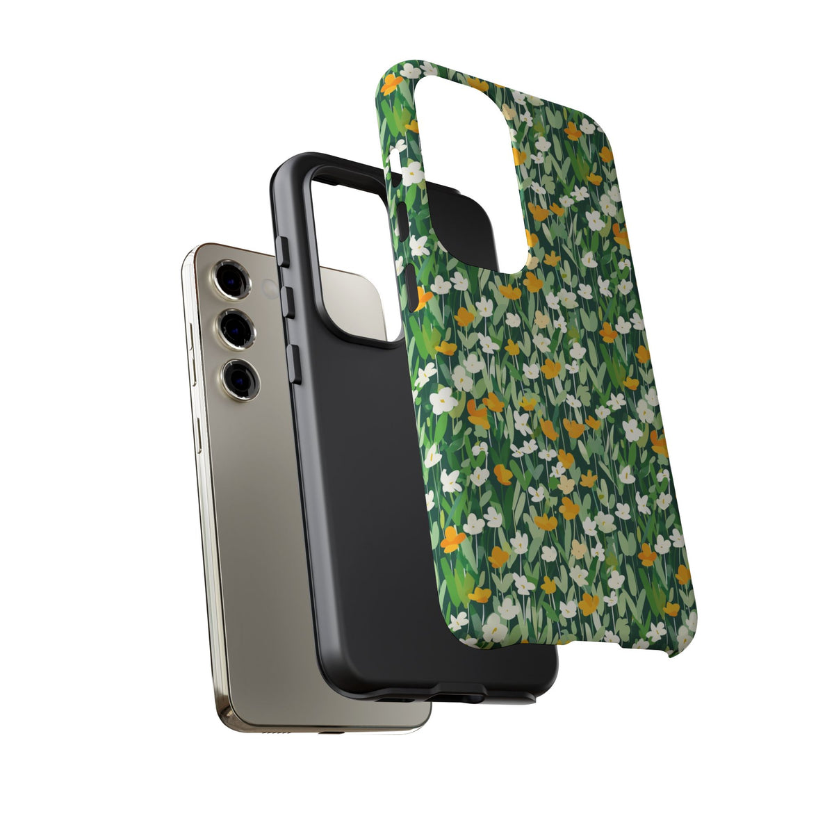 Spring Pattern Phone Case – Fresh & Vibrant Design for Your Phone 414