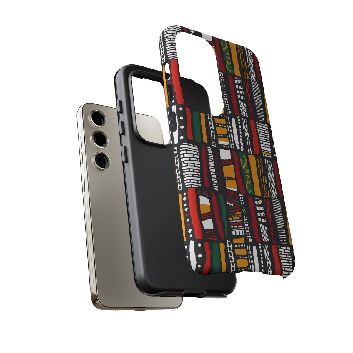 Stylish African Pattern Phone Case – Unique and Vibrant Protection 212