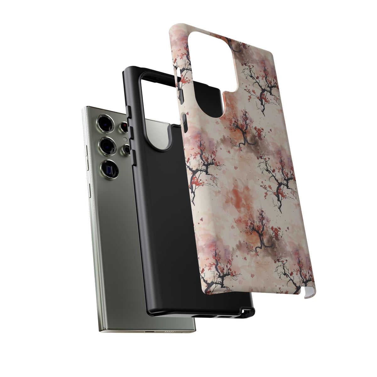 Japanese Pattern Phone Case – Elegant & Timeless Design for Your Phone 074