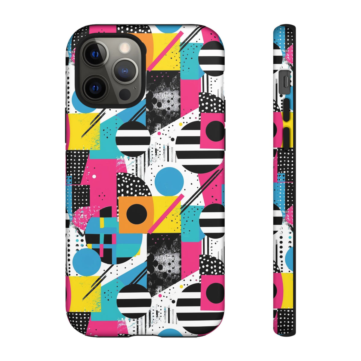 Retro 80s Seamless Phone Case – Vintage Style Meets Modern Protection 176