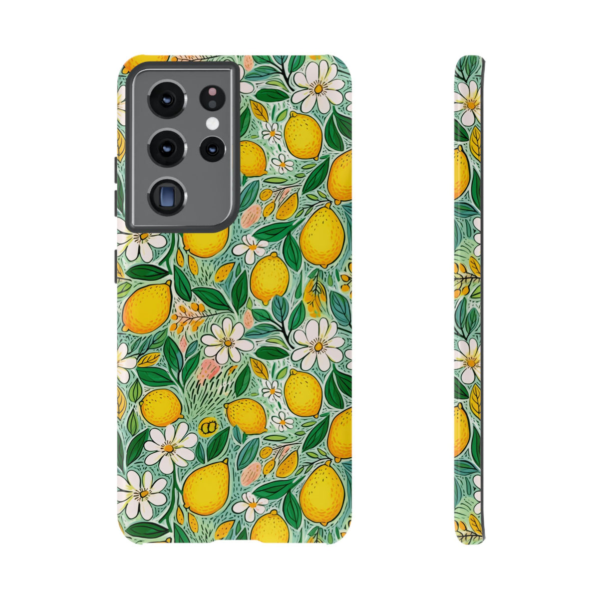 Cute Summer Lemons Phone Case – Refreshing Citrus Design for Your Phone 3