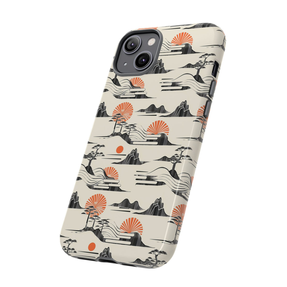 Japanese Pattern Phone Case – Elegant & Timeless Design for Your Phone 022