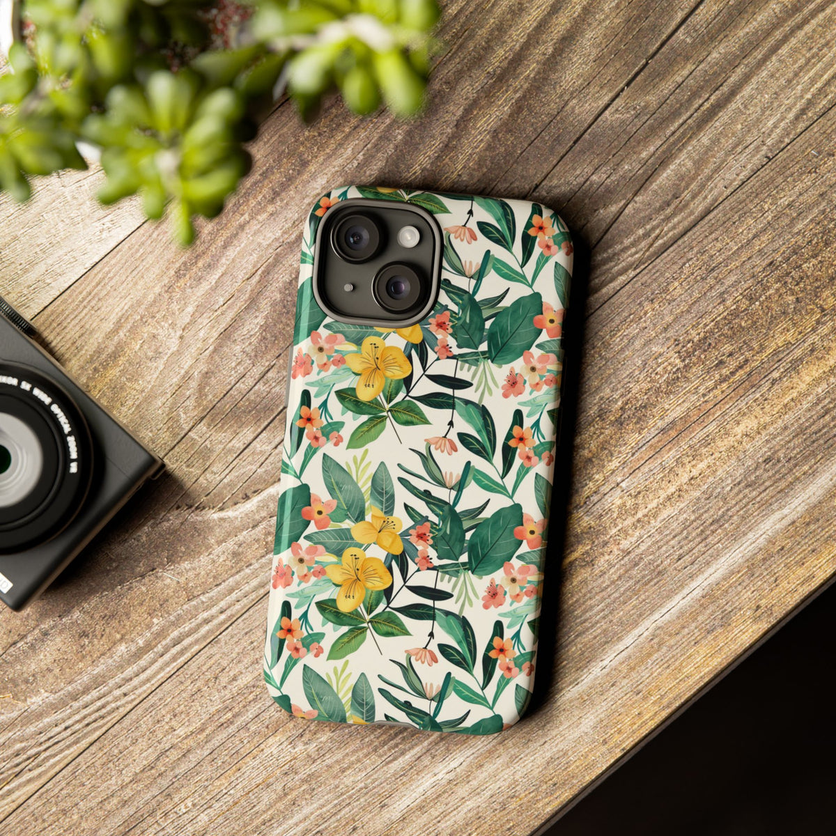 Spring Pattern Phone Case – Fresh & Vibrant Design for Your Phone 424