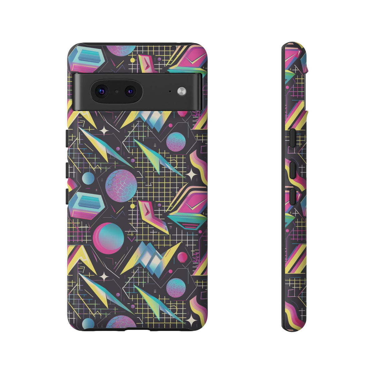 Retro 80s Seamless Phone Case – Vintage Style Meets Modern Protection 086