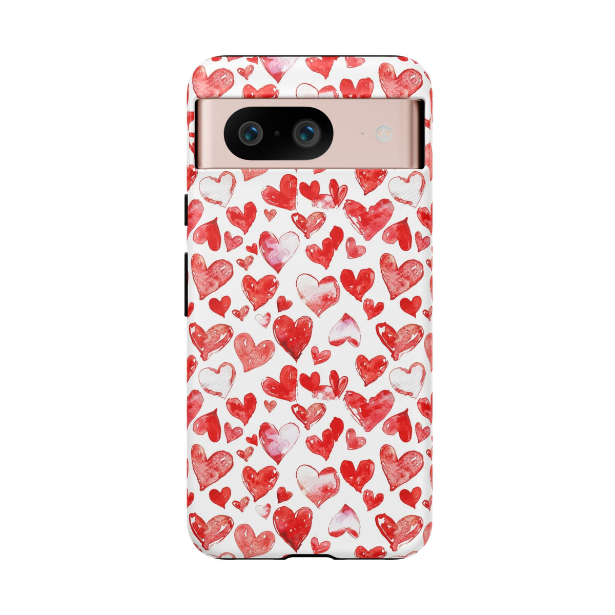 Heart Pattern Phone Case – Stylish & Loving Design for Your Device 813