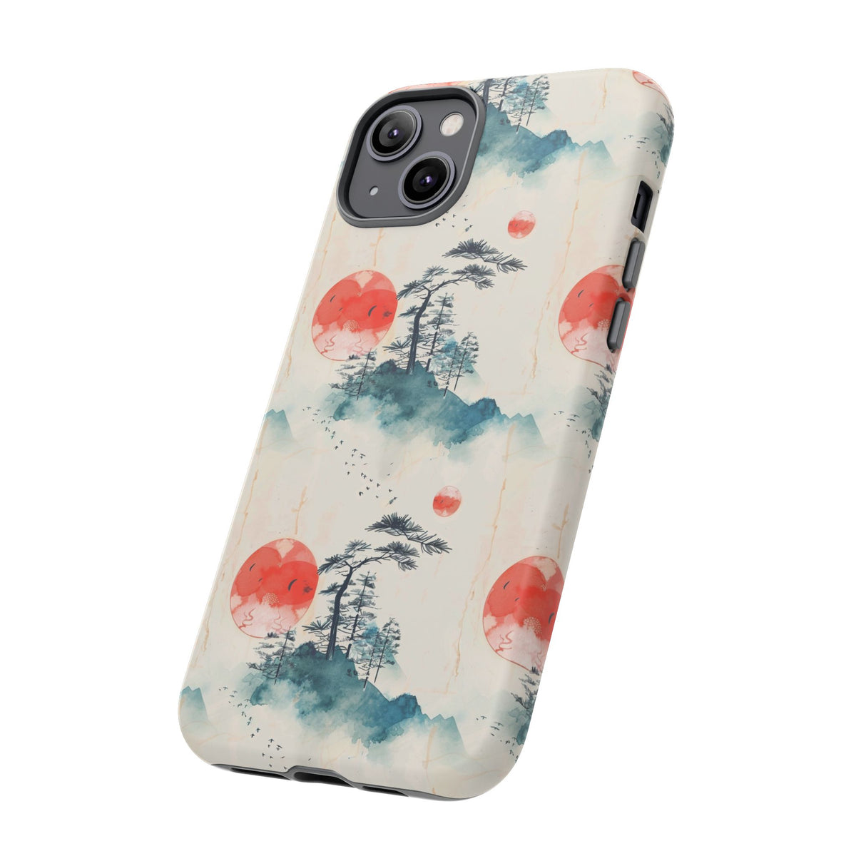 Japanese Pattern Phone Case – Elegant & Timeless Design for Your Phone 055