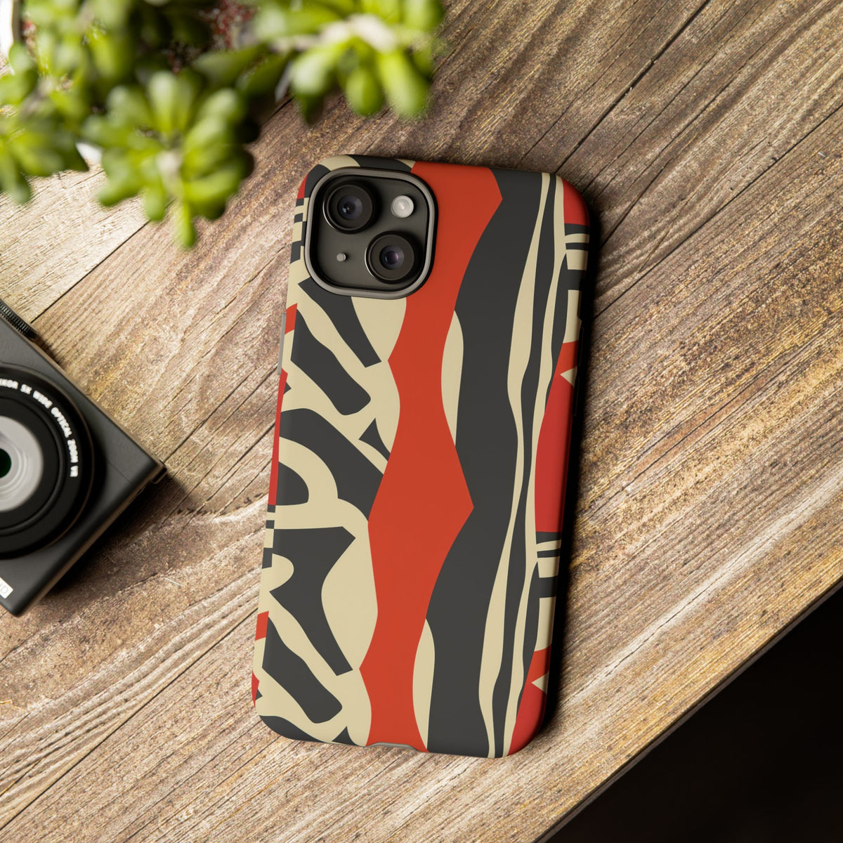 Stylish African Pattern Phone Case – Unique and Vibrant Protection 169