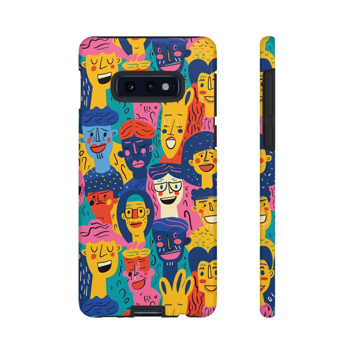 Happy Faces Phone Case – Joyful and Cheerful Design for a Bright Look 6