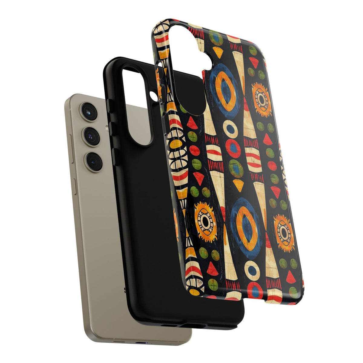 Stylish African Pattern Phone Case – Unique and Vibrant Protection 165