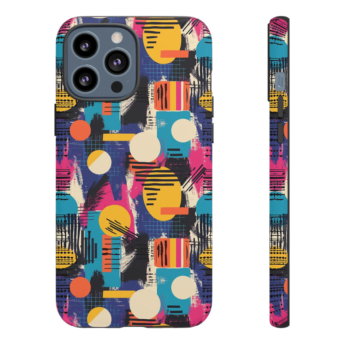 Retro 80s Seamless Phone Case – Vintage Style Meets Modern Protection 153