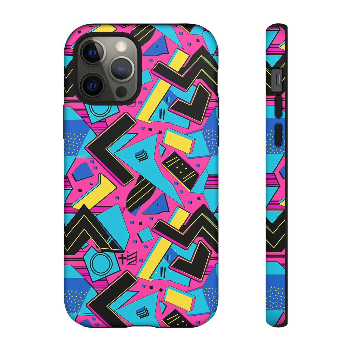 Retro 80s Seamless Phone Case – Vintage Style Meets Modern Protection 081