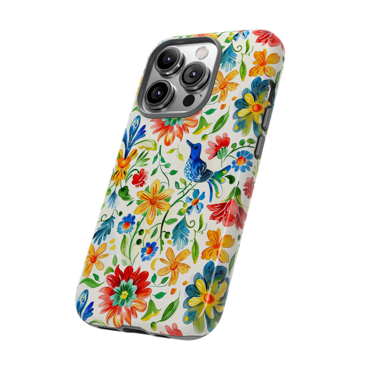 Birds Seamless Pattern Phone Case – Elegant and Timeless Avian Design 11