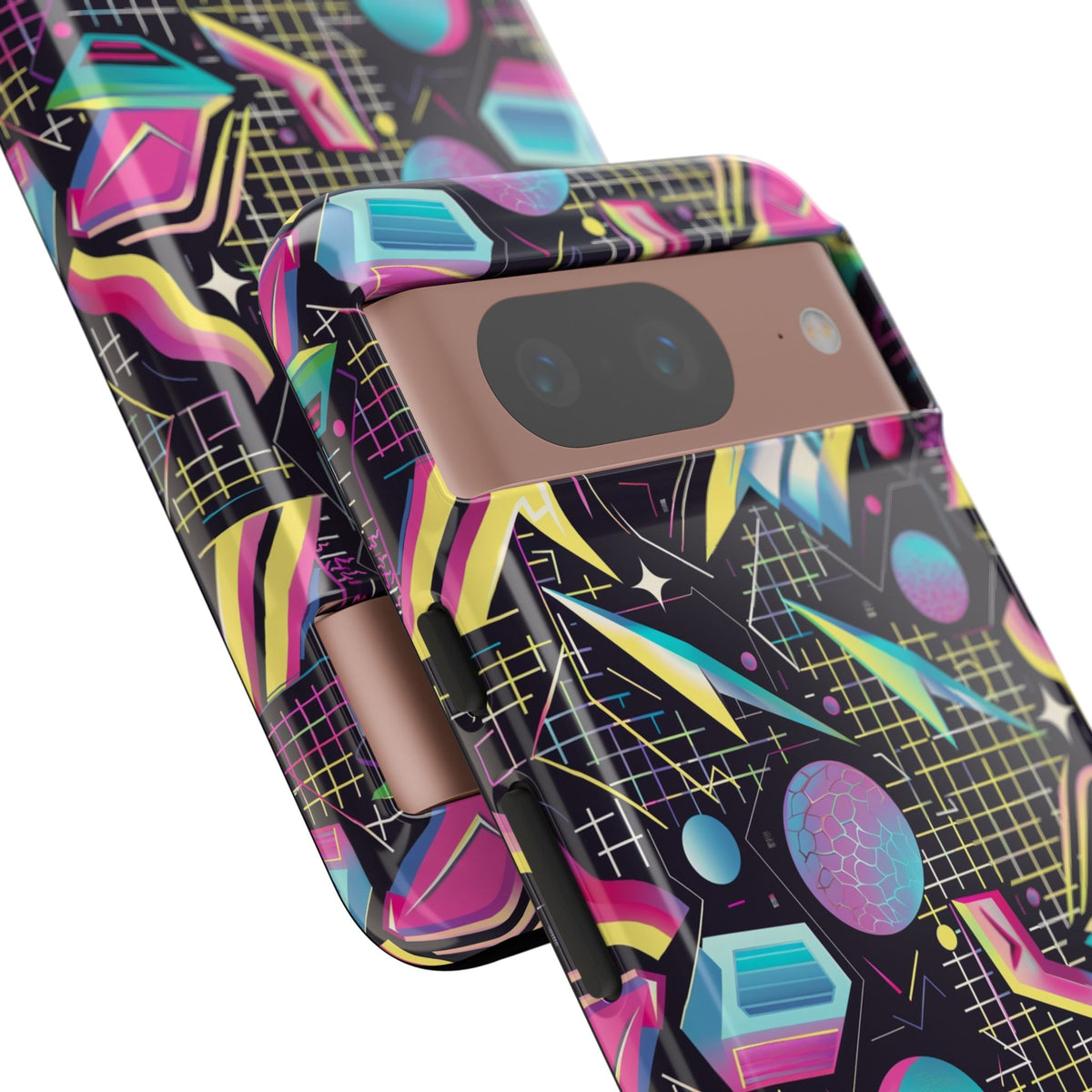 Retro 80s Seamless Phone Case – Vintage Style Meets Modern Protection 086