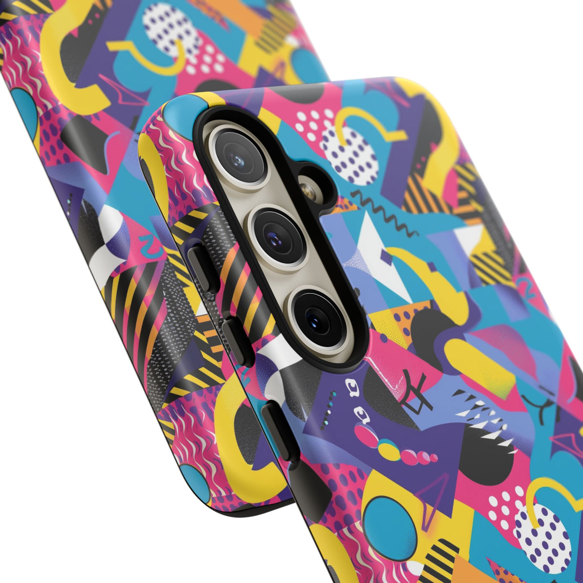 90s Themed Seamless Pattern Phone Case – Embrace Retro Style and Protection 303