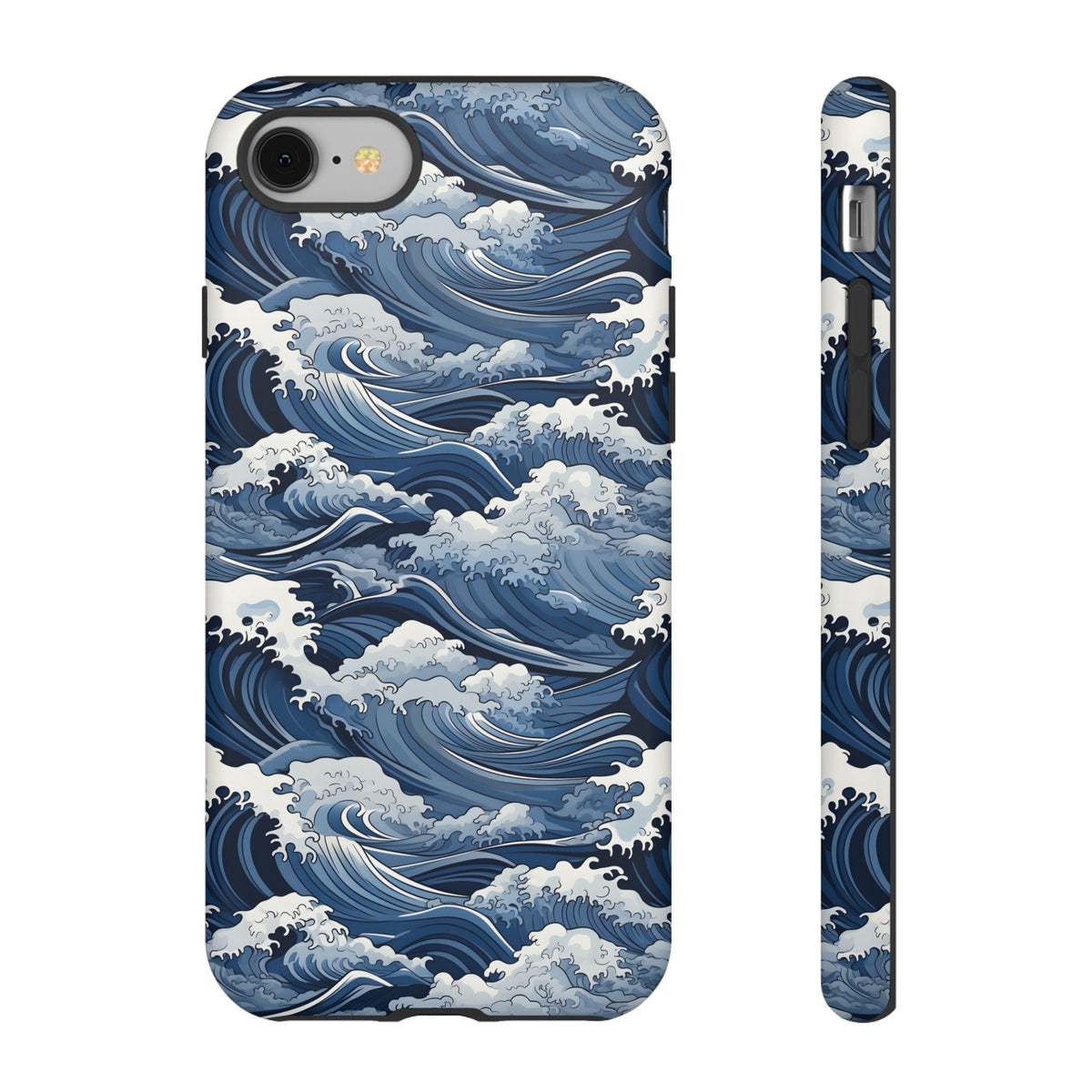 Japanese Waves Phone Case – Embrace Timeless Elegance with Classic Design