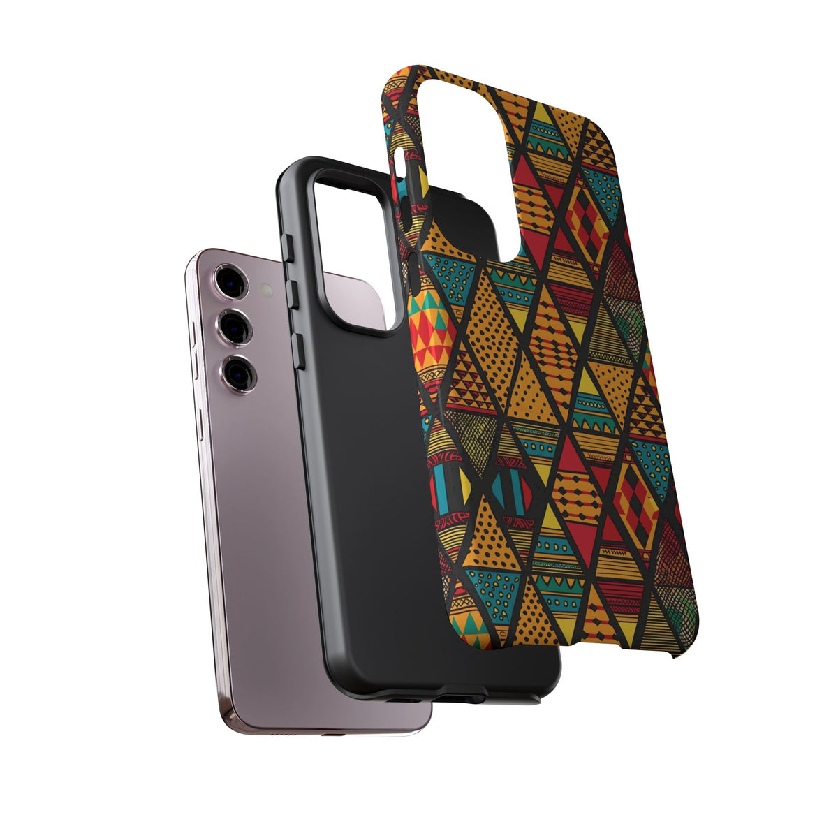 Stylish African Pattern Phone Case – Unique and Vibrant Protection 178