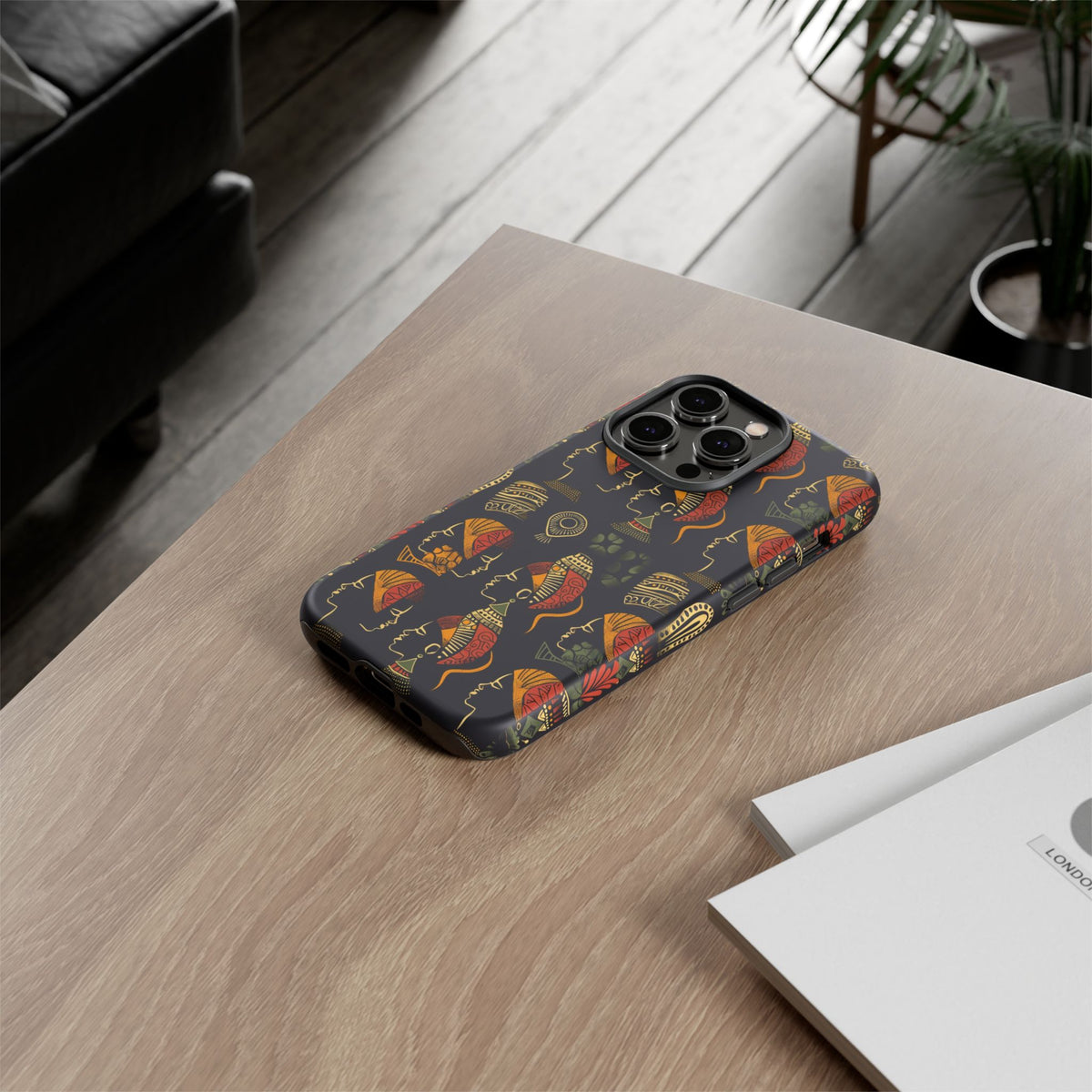 Stylish African Pattern Phone Case – Unique and Vibrant Protection 244