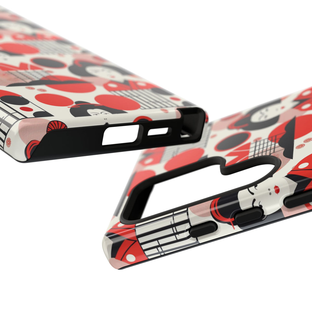 Japanese Pattern Phone Case – Elegant & Timeless Design for Your Phone 018