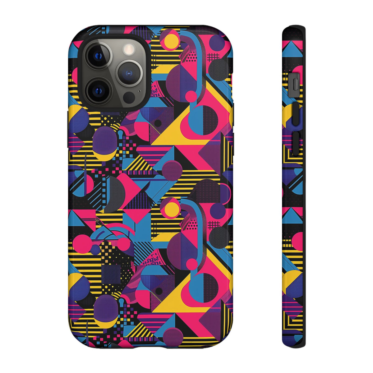 Retro 80s Seamless Phone Case – Vintage Style Meets Modern Protection 085