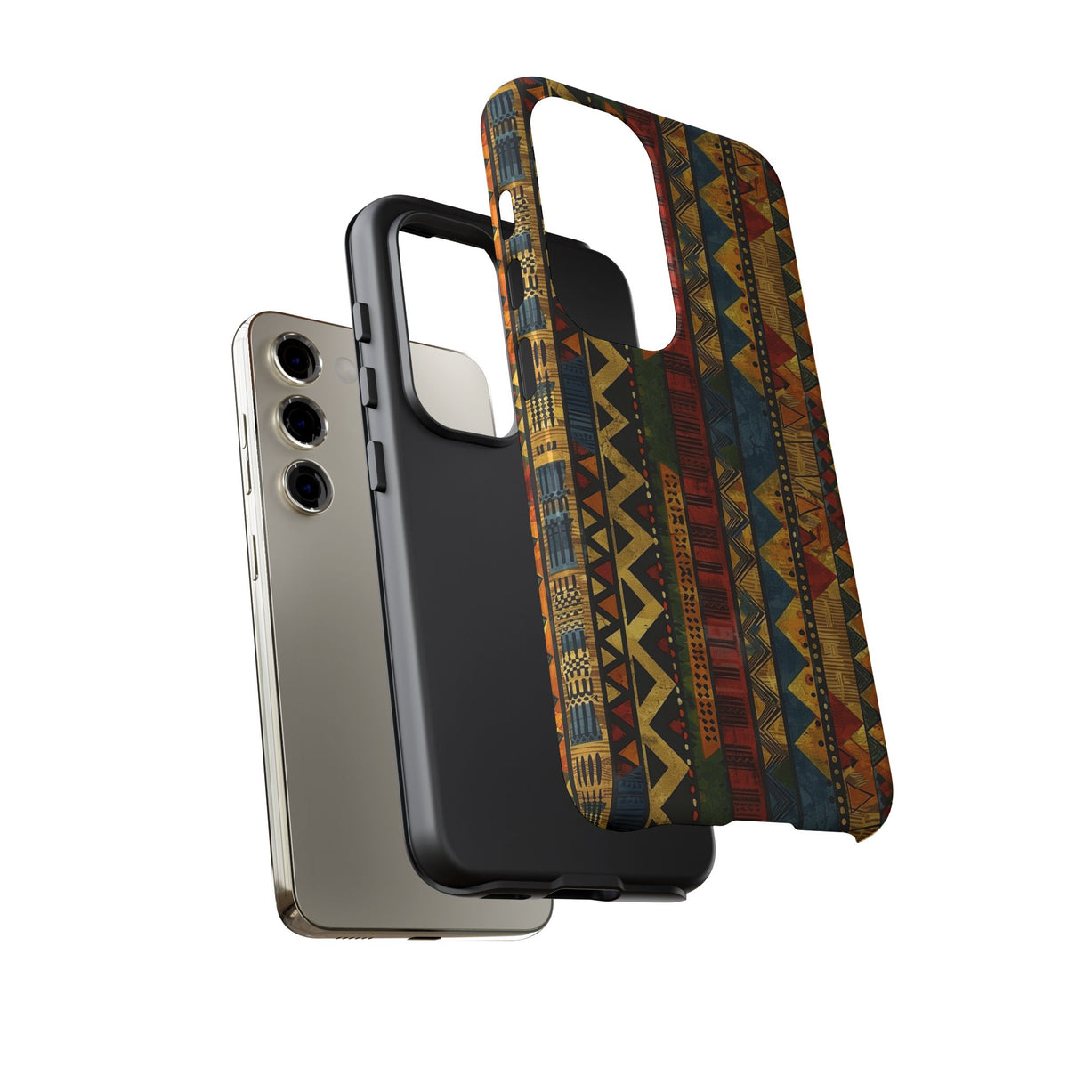 Stylish African Pattern Phone Case – Unique and Vibrant Protection 166