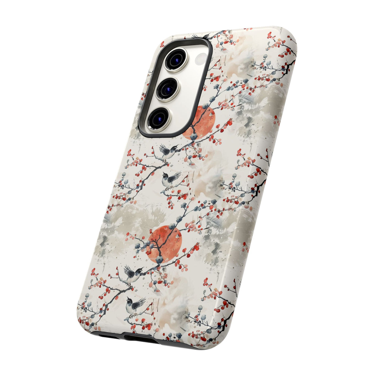 Japanese Pattern Phone Case – Elegant & Timeless Design for Your Phone 136